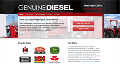 Desktop Screenshot of genuinediesel.com